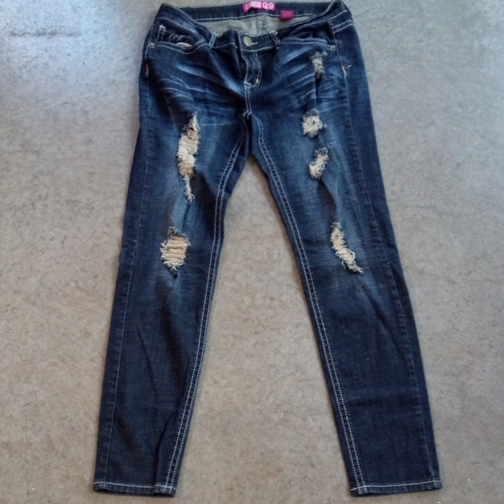 Zanadi Jeans Distressed Casual Women's Jeans 15